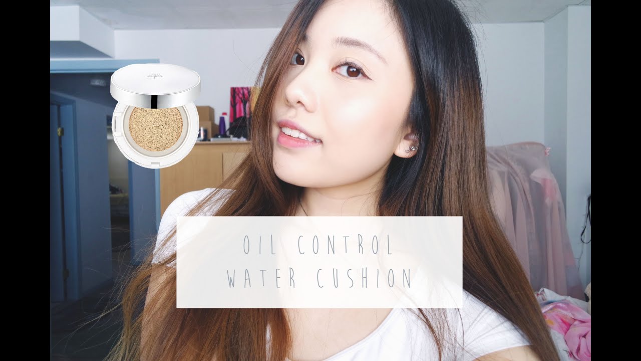 ☁ The Face Shop Oil Control Water Cushion First Impressions ☁ YouTube