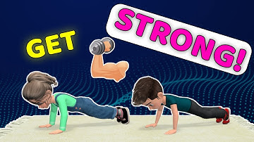 GET STRONG! ARMS + LEGS + SHOULDER KIDS EXERCISE