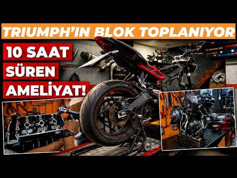 Assembling the Engine! Triumph Street Triple 675 R Part 3