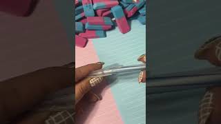 Testei A Borracha Que Apaga Caneta