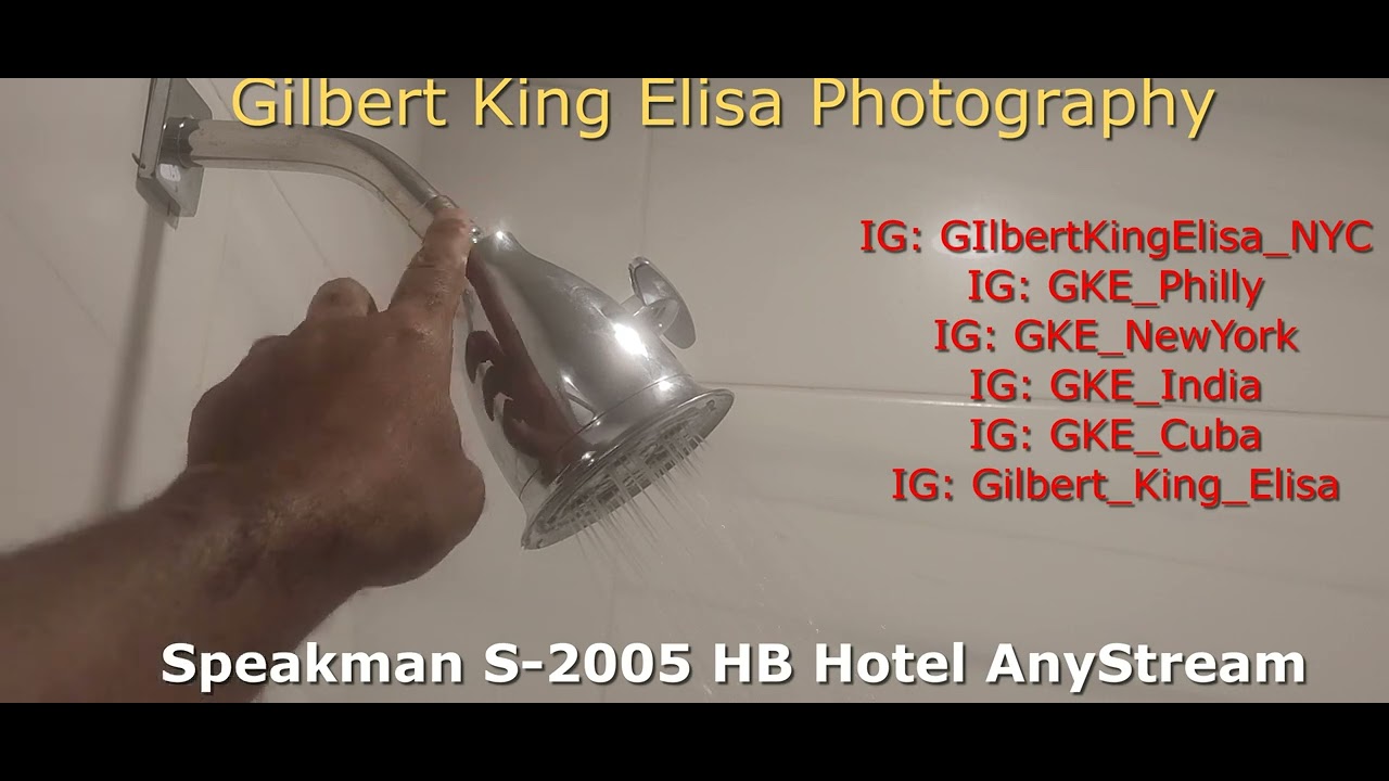 Speakman S-2005 Hotel Anystream Shower Head – 2.0 GPM, Polished Chrome, 5 Jets & 8 Massage Streams For A Luxury Spa Shower