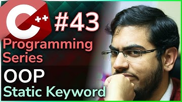 C++ Programming Series #43: Static Keyword - Object-Oriented Programming - Urdu/اردو