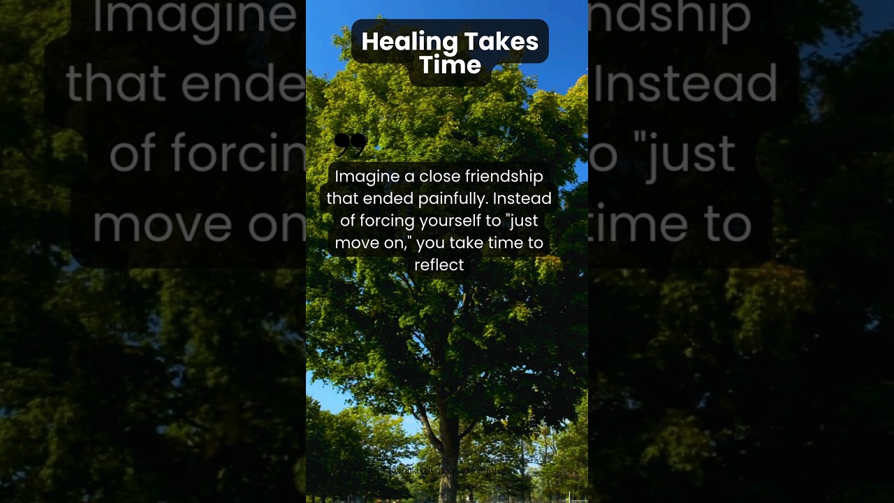 Not All Wounds Need to Be Forgotten | True Healing is Patience ❤️ 