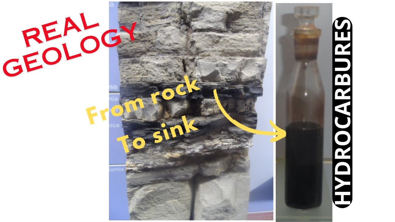 Origine des hydrocarbures, From rock to sink