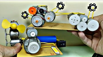 HOW TO MAKE TWO SETS OF PROTOTYPE ELECTRIC GENERATORS USING SUPER CREATIVE DC MONTOR