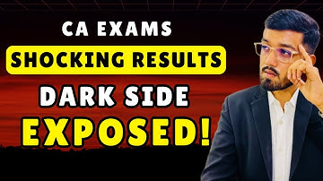 ICAI is UNFAIR? 3,30,000 Failed | Worst Result | BRUTAL TRUTH why most students FAILED