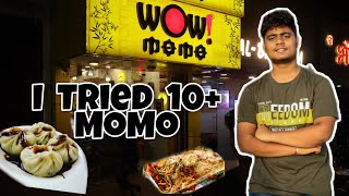 I Ordered Wow Momo Whole Menu🤩I tried Almost 10+ Variety Of Momo || Exploring WowMomo