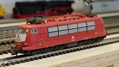 Marklin Z-scale BR 103 with Zimo MS500 Sounddecoder