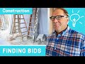 Tips On Finding Bids for New Construction