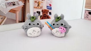 Chibi Totoro Amigurumi Tutorial | Boneka Rajut