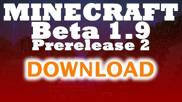 Minecraft Beta 1.9 Prerelease 2 Download Out