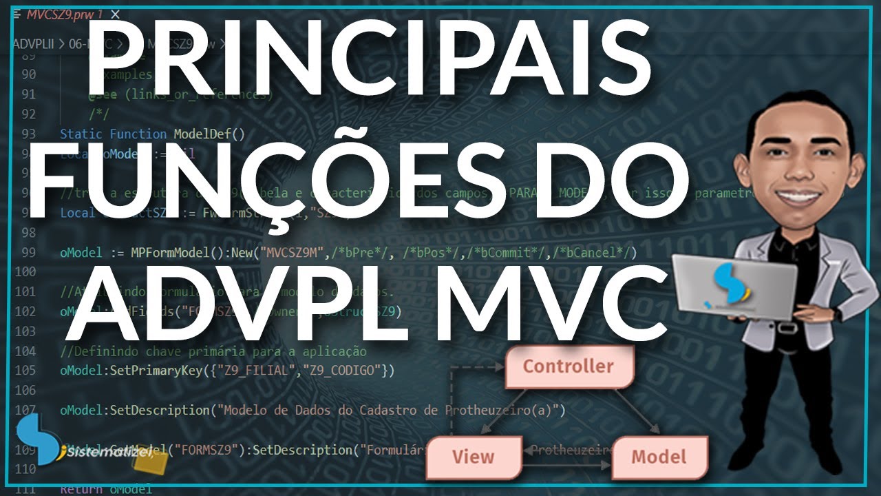 FUNÇÕES PRINCIPAIS DO ADVPL MVC | TOTVS PROTHEUS - YouTube