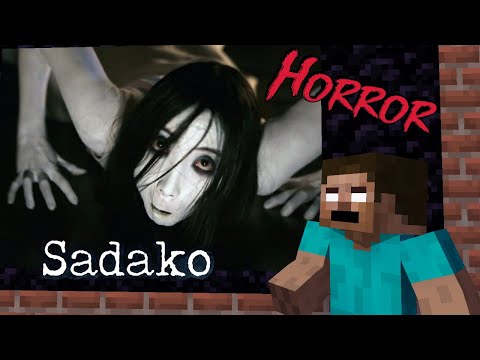 Canavar Okulu: Sadako korku filmi mücadelesi - Minecraft Animasyon
