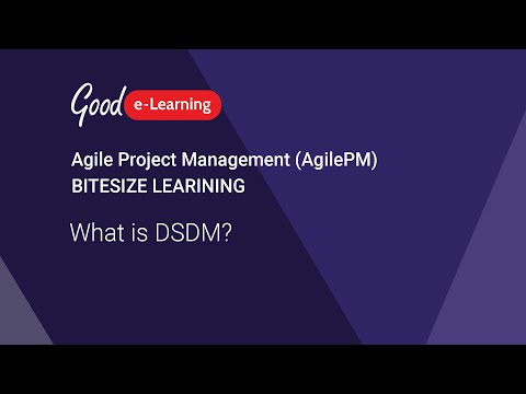 Video: Il dsdm è una metodologia agile?