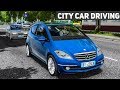 Durch die Stadt mit der MERCEDES A-KLASSE! CITY CAR DRIVING #5 - der Auto-Simulator