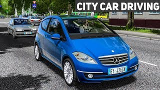 Durch die Stadt mit der MERCEDES A-KLASSE! CITY CAR DRIVING #5 - der Auto-Simulator screenshot 2