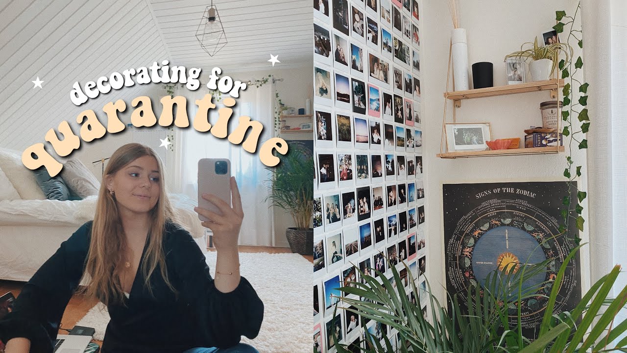 decorating my room for quarantine!!