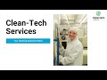 Cleantech services  introduction