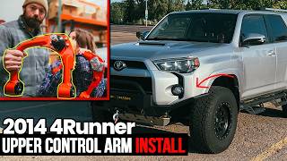 Installing JBA Upper Control Arms and Dr. KDSS Brackets and Adapters On My 2014 4Runner