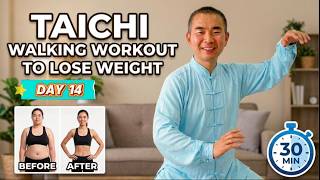 (Day 14)  Lose Weight FAST with 30mins DAILY Taichi Workout Plan for 21 Days