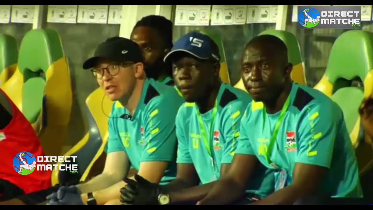 Gabon 3 vs 2 Gambie résumé du match