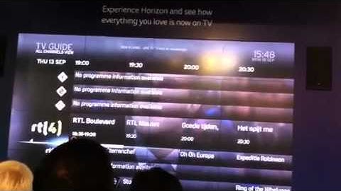 Horizon demo UPC @IBC