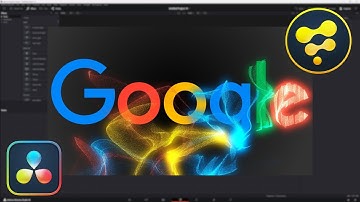 Como animar un LOGO con PARTICULAS en Davinci Resolve 19 | Fusion