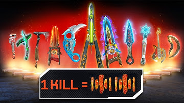 Every Kill = 1 RANDOM Heirloom Pack...