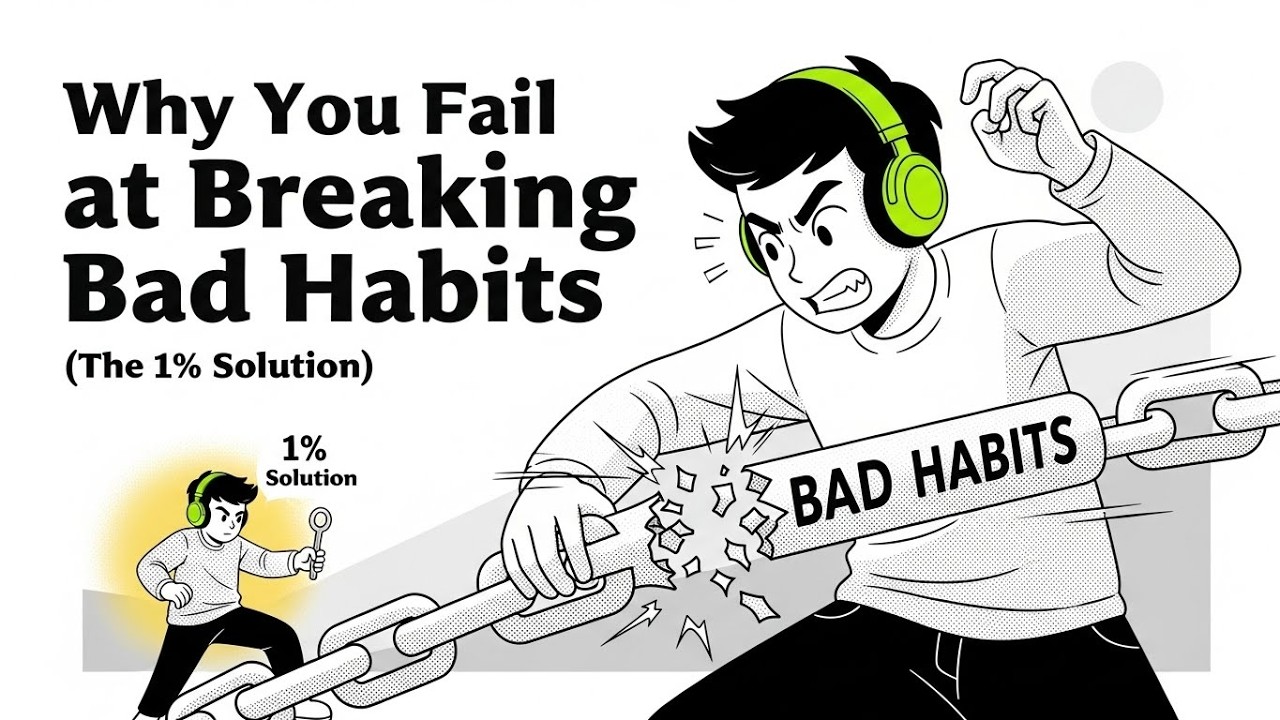 Why You Fail at Breaking Bad Habits (The 1% Solution)