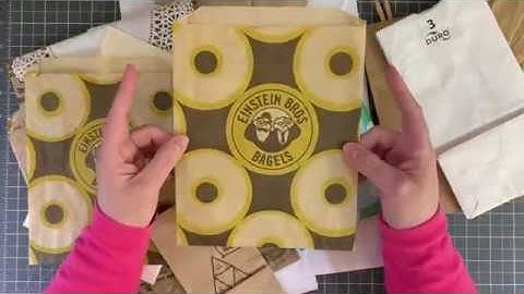 Making a Glue Book Start to Finish - Part 6 - Using Junk Mail, Bags, and Brochures as Pages