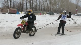 Скийоринг, Бийск 17 декабря 2016