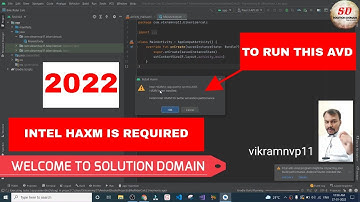 android studio intel haxm is required to run this avd 100% fix 2022