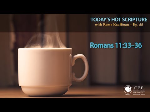Romans 11:33-36 -