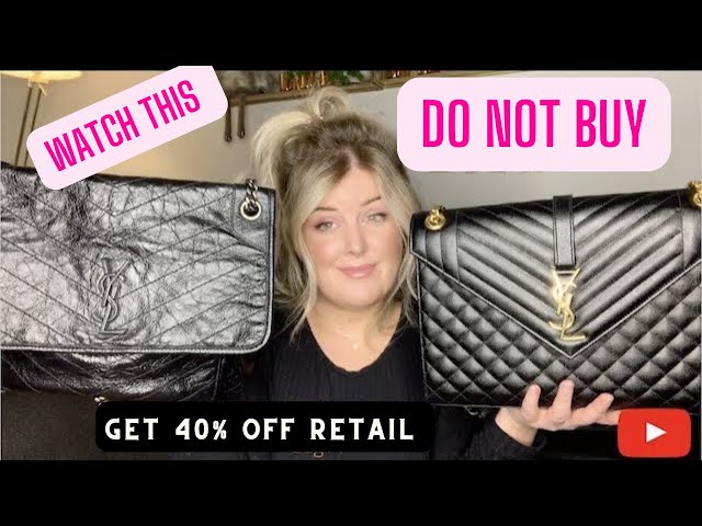 DO NOT BUY!! Without Watching This Video First / REVIEW !! Saint Laurent  Bag Comparison 