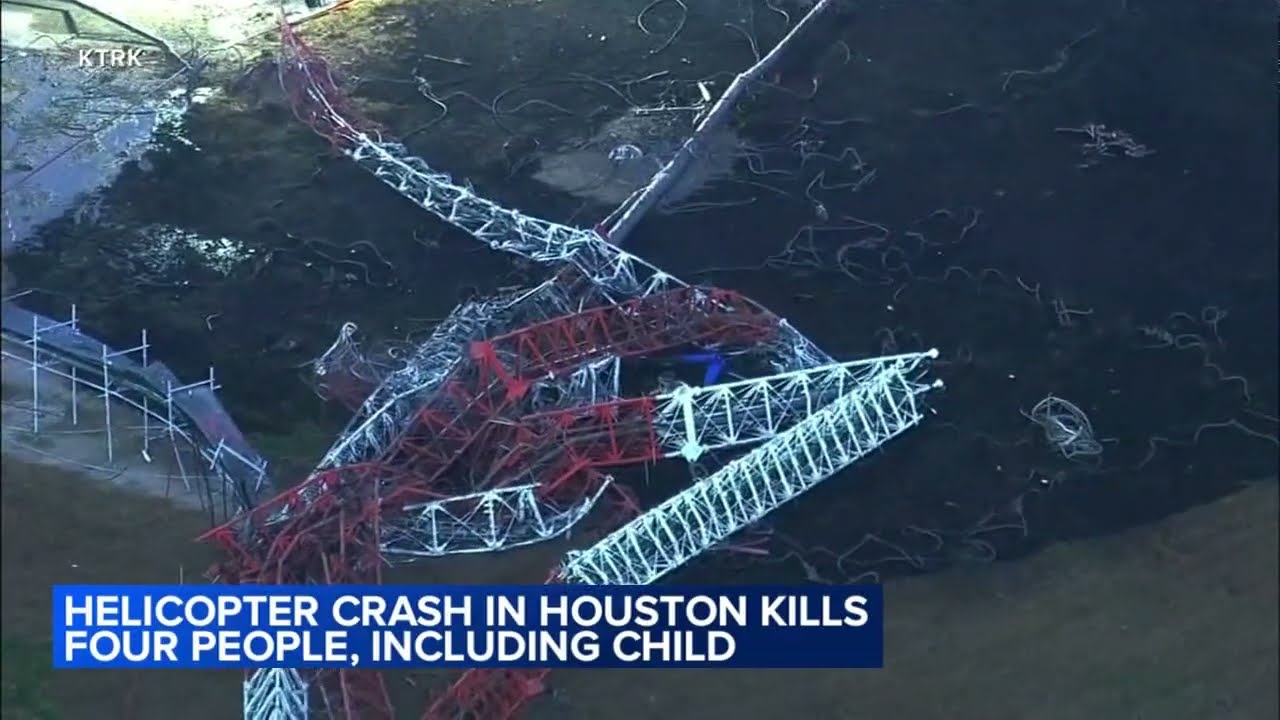 New video shows moments before Houston helicopter crash