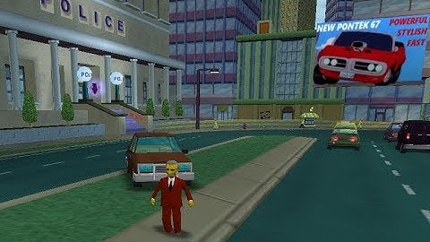 Simpsons Hit And Run - Springfield Noire Mod (Part 1)