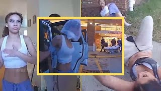 TikTok Girls Wild Arrest Freakout