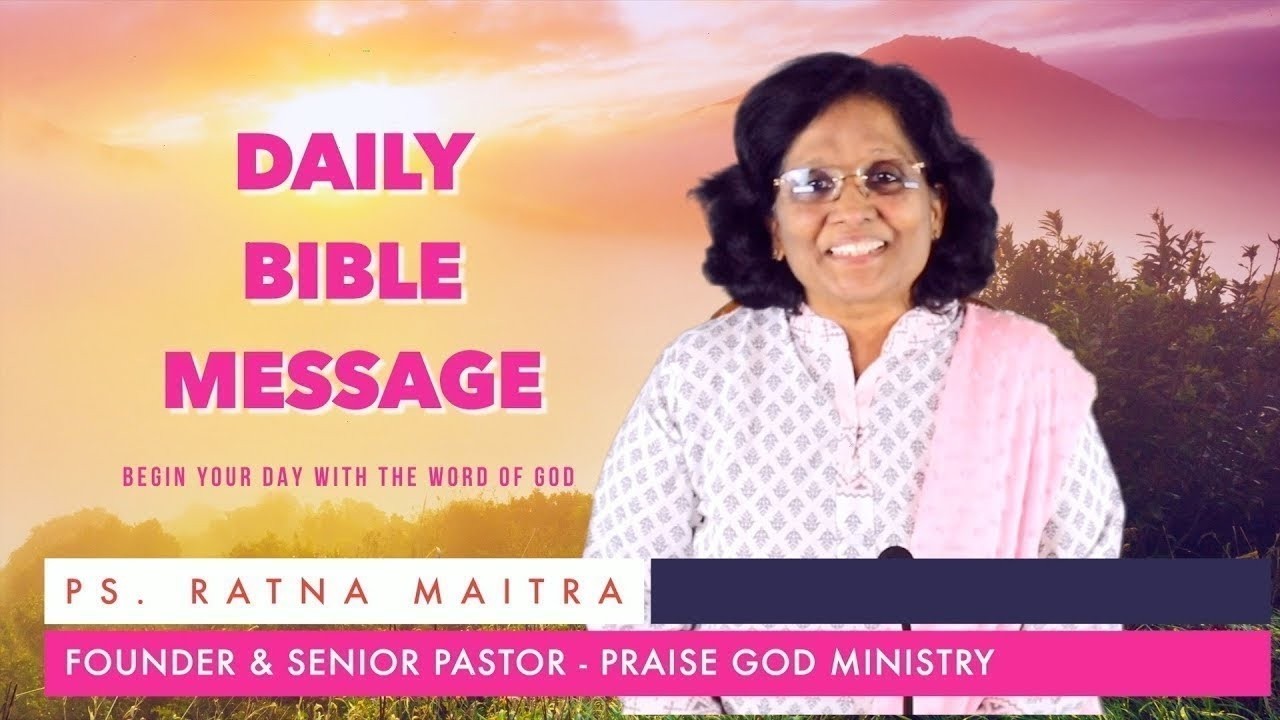 Thumbnail for Daily Bible Message | 09 08 2026 | Philippians 3 12