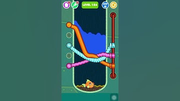 Save The Fish Game New Fishdom Gameplay Walkthrough Fishdom Ads Catch A Show New Level 186 #shorts