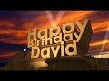 Happy Birthday David