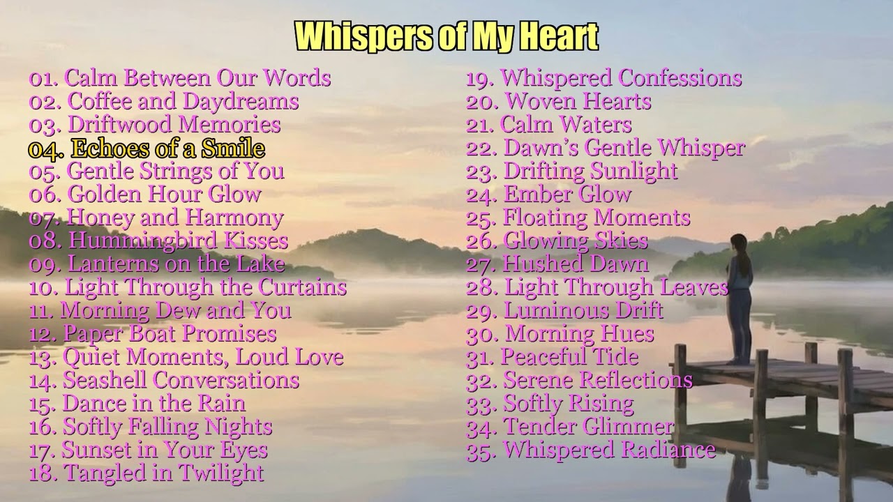 Whispers of My Heart | Love Acoustic Song