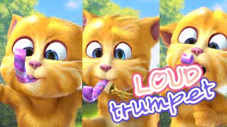 Talking Ginger 2 Loud Trumpet Terompet Berisik Cat Kucing Lucu 🎺🥳😻🐈😸🐈