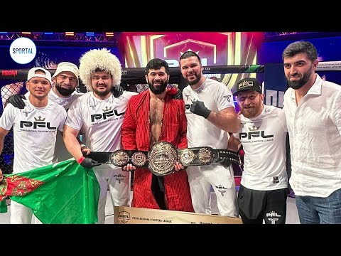 🇹🇲🦁 DOVLETJAN YAGSHYMURADOV - 2024 PFL LIGHT HEAWYWEIGHT WORLD CHAMPION⚡
