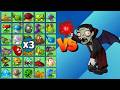 PVZ 1 Hybrid 3.15 Challenge - X3 Plant Hybrid Vs X5 Vimpire Zombie - Who Will Win?