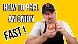 Learn How To Peel an Onion  Easy and Fast