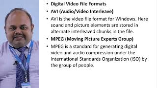 Computer Graphics and Multimedia - File Formats for Multimedia Systems