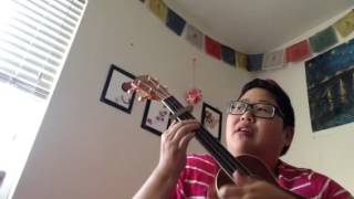 Video thumbnail of "bmo pregnant song (ukulele cover)"