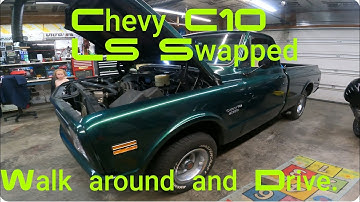 1969 Chevy C-10 6.0 LS 4L80E Test Drive!!