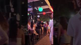 Palm Beach Aruba 🇦🇼 #shorts #nightlife #travel #aruba #walkingtour