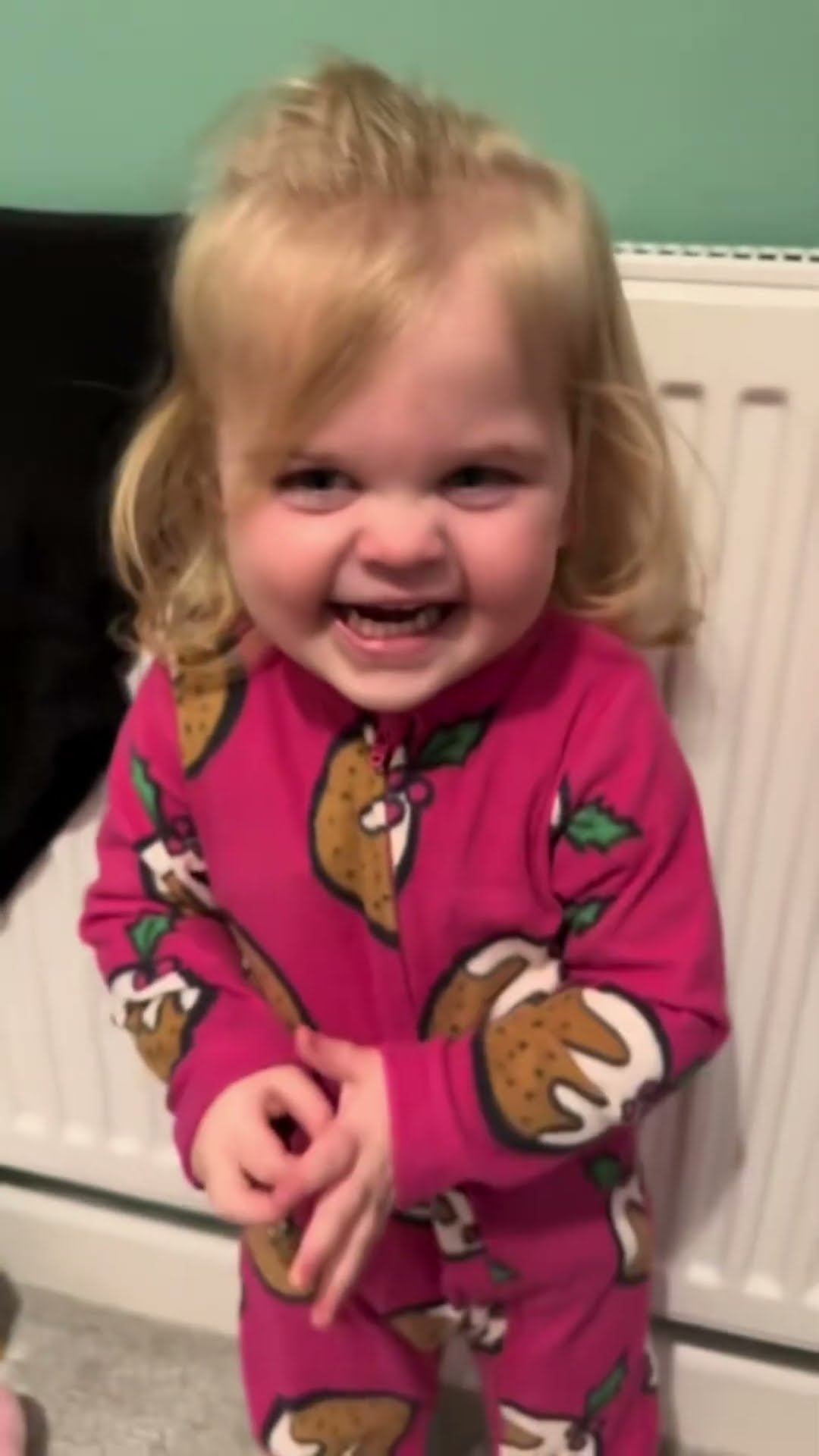 She wouldn’t go to sleep ?